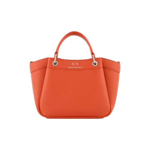 ARMANI EXCHANGEAE Полиуретан Тоут Сумка Сумка для покупок Сумка через плечо Сумка Маленькая Женская Апельсин