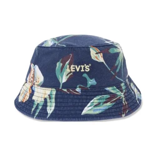 Levi's Cotton Bucket Hats Мужской Синий