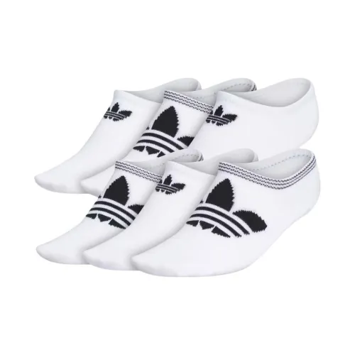 Adidas Originals No Show Носки Женские 3 пачки Белые