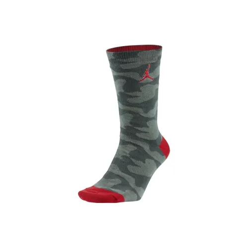 Jordan 1 Пачка Серо-зеленые Мужские Носки до колена