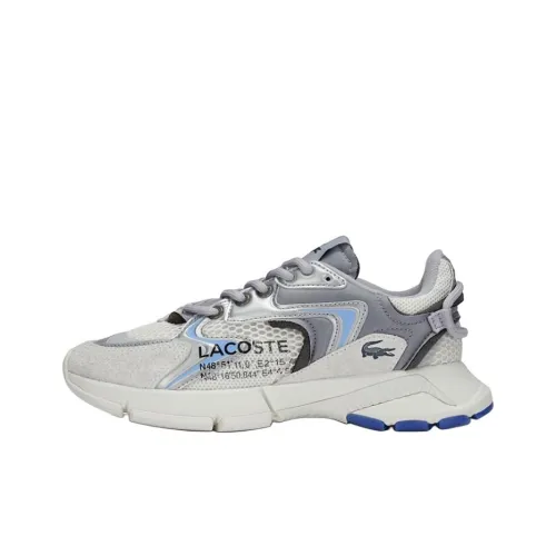 LACOSTE L003 Neo Casual Низкий Топ Светло-Серый/Серебряный Женский