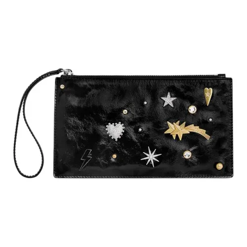 REBECCA MINKOFF Кожа Клатч Средний Женский Черный