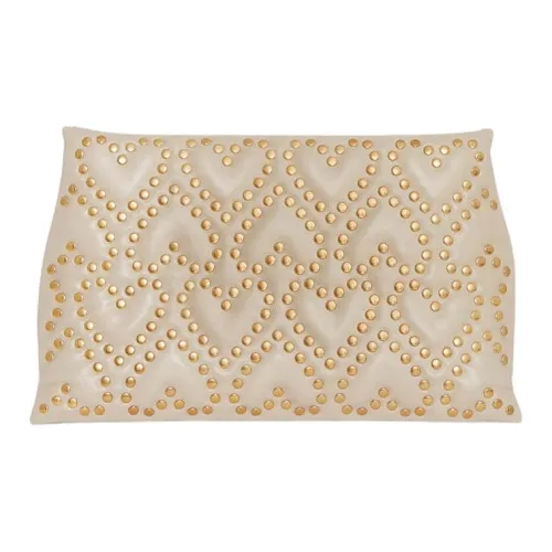 REBECCA MINKOFF Полиуретан Клатч Женский Каменный Серый