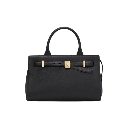 Kate Spade Сумка через плечо из галечной кожи средний размер женская черная