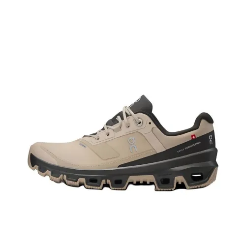 On Cloudventure Амортизация Водонепроницаемый Противоскользящий Устойчивый к истиранию Низкий Топ Беговые кроссовки Женские Коричневый