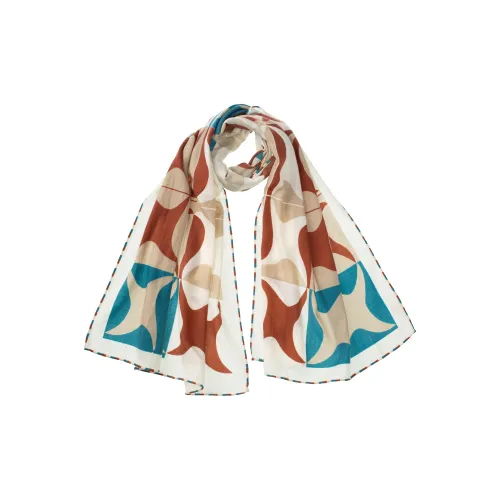 NAME.S 100% овечья шерсть вязаные шарфы Женские Многоцветные Офисный стиль Подарок для пожилых Коробка Сумка для покупок