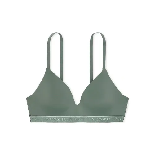 Victoria's Secret The T Рубашка Легко Подкладанный Беспроводной Бюстгальтер Выцветший Шалфейный Бюстгальтер Женские Зеленый