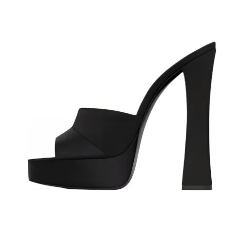 SAINT LAURENT Слипоны Женские Черные