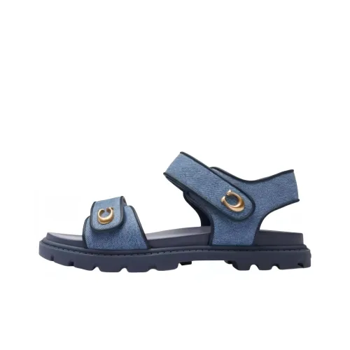 COACH One Ремешок Сандалии 2 см Женские Синие