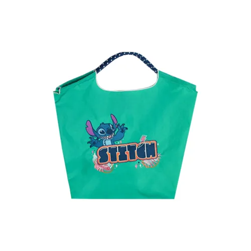 Disney Stitch Series Водонепроницаемый Нейлон Повседневный Путешествие Fashion Versatile Легкий Сумка Средний Унисекс Павлин Синий