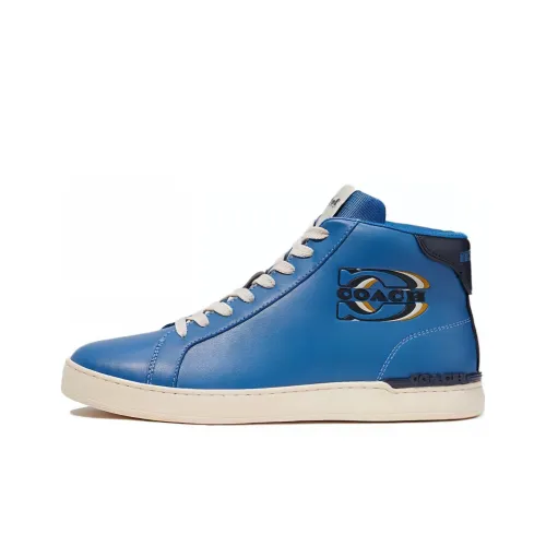 COACH Нижняя заколка MID Топ Стильные Скейтбординги Мужской Синий