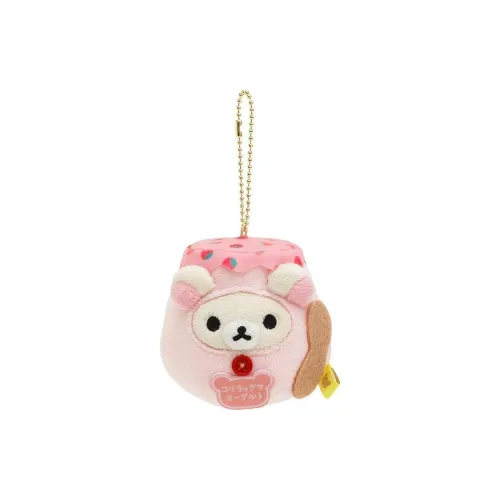 SAN X Relaxing Медвежонок's Тяжелые Печенье Коллекция Куклы Плюшевый Брелок 7,62 см Высота