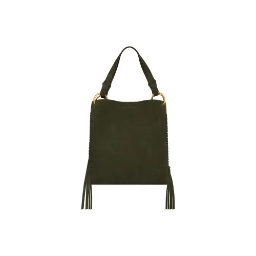 REBECCA MINKOFF Замша Кожа Тоут Сумка Сумка для покупок Сумка Обычная Женская Лесной мшистый