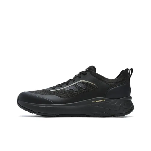 FILA CORE ATHLETICS MIND 7+ Износостойкие Низкие Кроссовки для Бега Мужские Черные