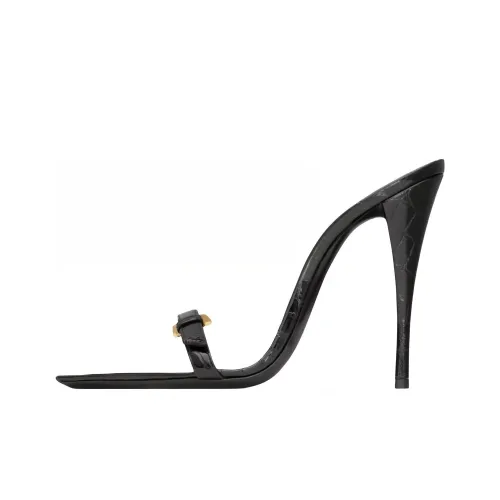 SAINT LAURENT Слипоны Женские Черные