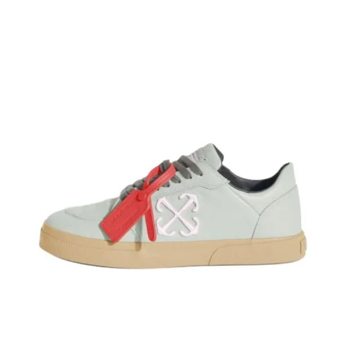 OFF Белый LEA Низкий Топ Скейтборд Кроссовки Мужской Зеленый