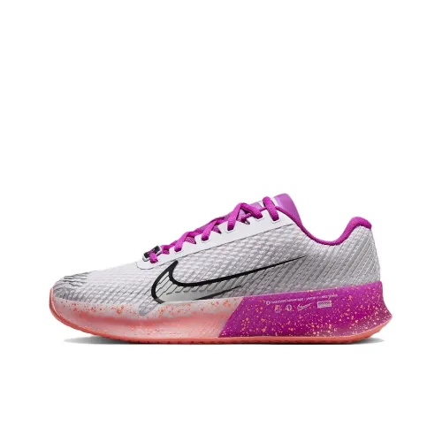 Nike Court Vapor Амортизация Низкий Топ Теннисные Кроссовки Женские Фиолетовые