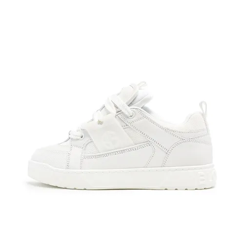 BLOCCO5 Casual Низкий Топ Белый Унисекс