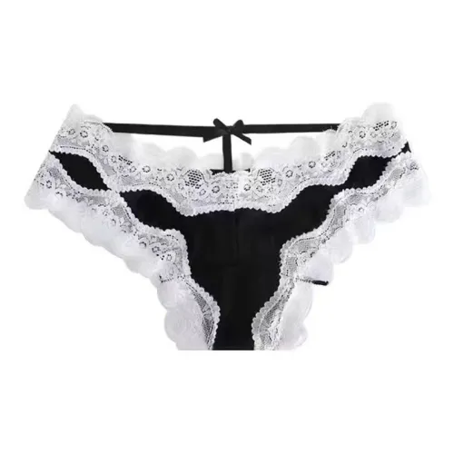 MIIOW Нижнее белье Женское 1 упаковка Черный Белый