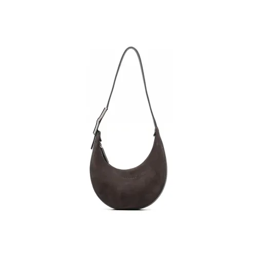LONGCHAMP Roseau Essential Замша Коровья кожа Плечевая сумка Сумка Сумка через плечо Женская Тауповая