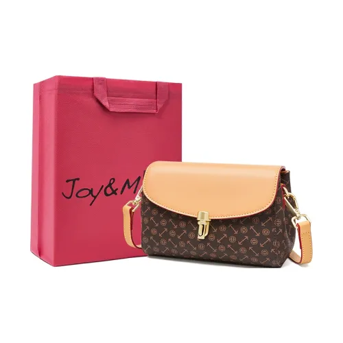 Joy Mario ПВХ Повседневная Текстура Практичная Сумка через плечо для повседневного использования Женская Кофейная Матча Экрю