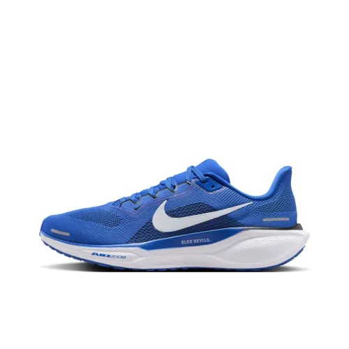 NCAA x Nike Pegasus 41 Противоскользящие устойчивые к истиранию низкий топ беговые кроссовки мужские синие