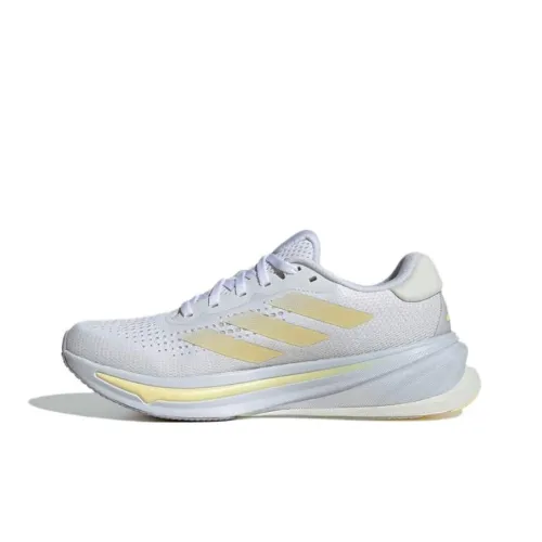 Adidas SUPERNOVA RISE Беговые кроссовки Низкий топ Белый Желтый Женские