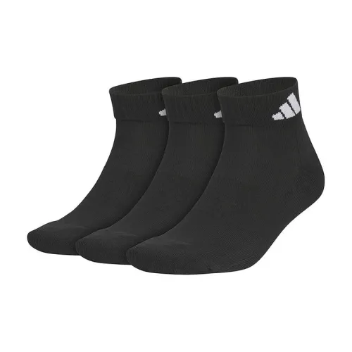 Adidas Низкие носки унисекс 3 упаковки черный