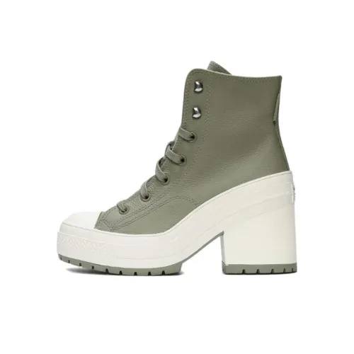 Конверс High Top Повседневная обувь Унисекс Зеленый