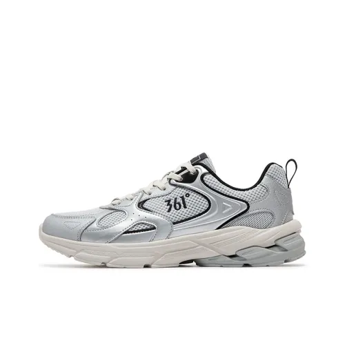 361° Устойчивый к истиранию низ устойчивый низ кэжуал мужской серебристо-белый