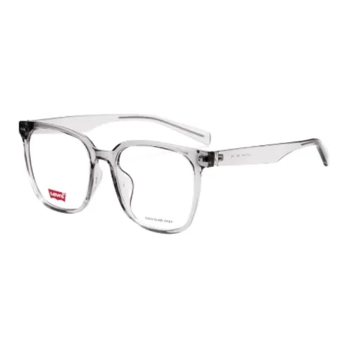 Levi's TR90 Нержавеющая Сталь Квадратные Оправы для Очков Унисекс Прозрачный Серый Черный