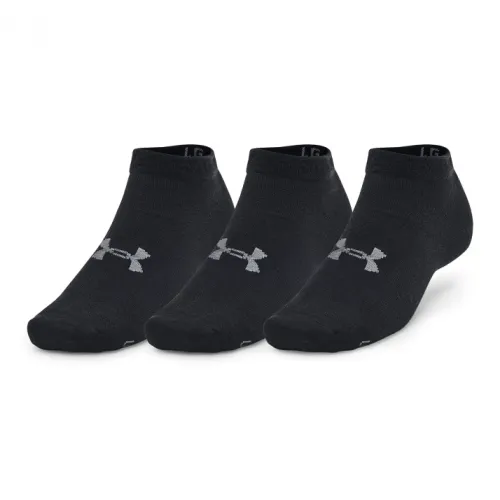 Носки Under Armour Essential Low Cut унисекс 3 упаковки черные
