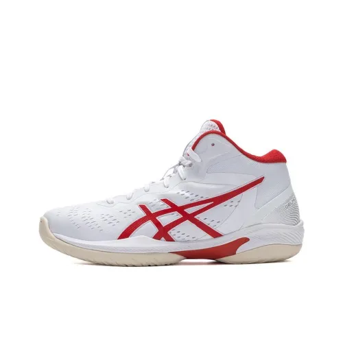 ASICS GELHOOP V16 Дышащий MID Топ Баскетбольные кроссовки Мужской Белый