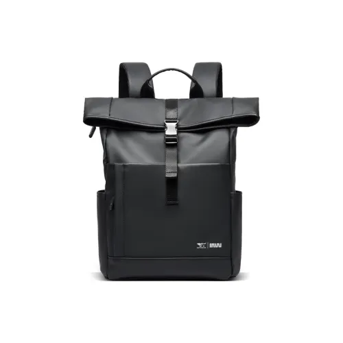 SEPTWOLVES Рюкзак из синтетической кожи QPL Унисекс Черный