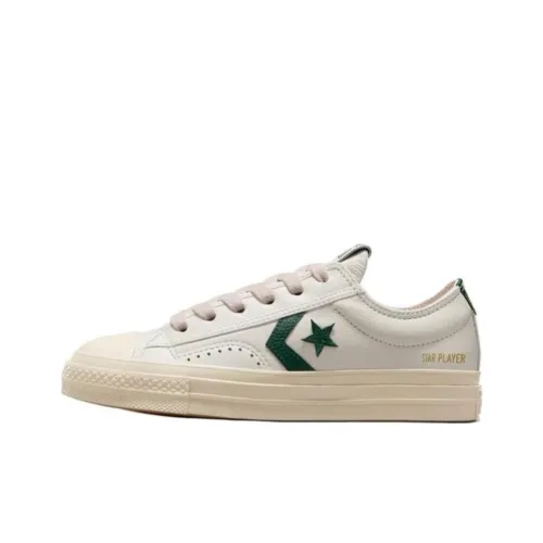 Converse Star Player 76 Low Скейтборд Кроссовки Унисекс Бежевые