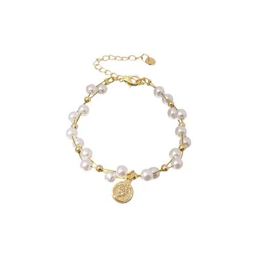 Floating Joy Медный Искусственный Жемчуг Браслеты Женские