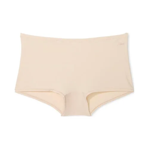 Victoria's Secret Розовый Основа Эластичный Boyshort Panty Marzipan Нижнее белье Женские 1 Пачка Миндальная конфета