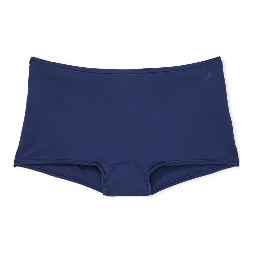 Victoria's Secret Розовый Основа Эластичный Boyshort Panty Midnight Синий Нижнее белье Женские 1 Пачка Midnight Marine