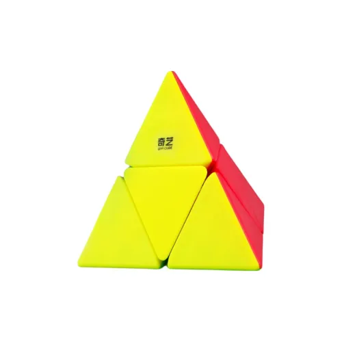 Qiyi Второй уровень Pyramid Кубик Рубика нерегулярная форма профессиональный соревновательный эксклюзивный развивающие игрушки