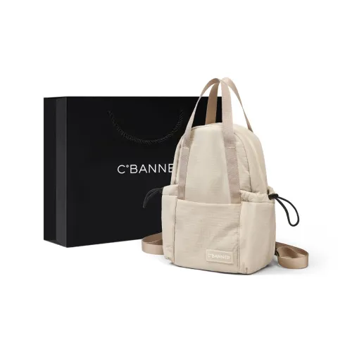 C°BANNER Ткань Рюкзак Женские Абрикос