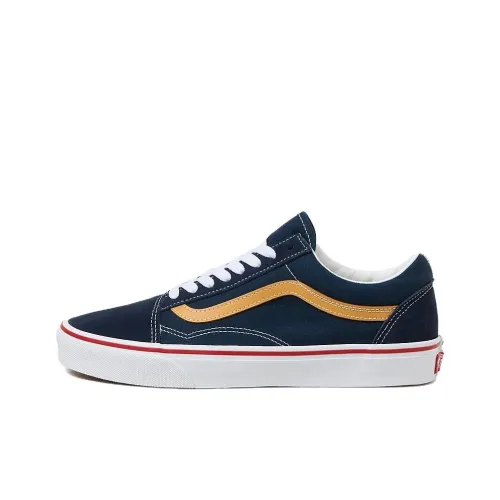 Vans Old Skool Collection Низкие Кроссовки для Скейтбординга Унисекс Морской Синий