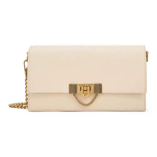 CHARLES KEITH Полиуретан с синтетической кожей сумка через плечо стандартная женская бежевая