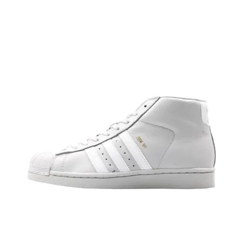 Adidas ORIGINALS Slip Resistant Abrasion Resistant High Топ Детские Баскетбольные кроссовки Белый Подростки