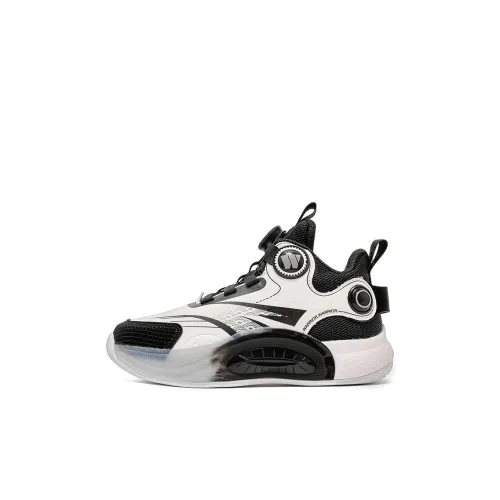 Warrior Slip-resistant Abrasion-resistant Low Top Children's Basketball Shoes Warrior Слип-резистентный Аbrasion-resistant Низкий Топ Детские Баскетбольные Кроссовки