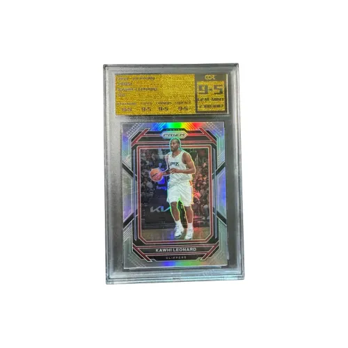 PANINI Kawhi Leonard Prizm Silver Refractor 2022 23 Clippers COR Рефракционные сертифицированные карты 1 шт