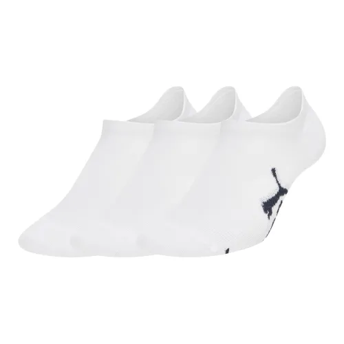 PUMA 3 пачки белых унисекс носков
