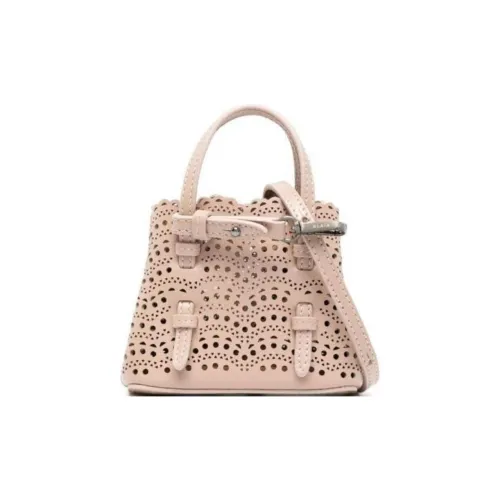 Alaia Сумка через плечо из коровьей кожи сумка обычная женская бежевая