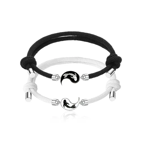 WANLIACC Сплав Тайцзи Карп кои Браслет Унисекс