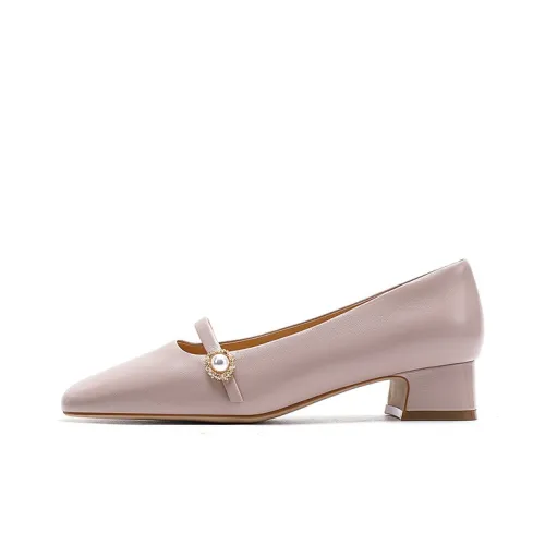 HARSON Грубый каблук Мэри Джейн туфли 3,5 см женские