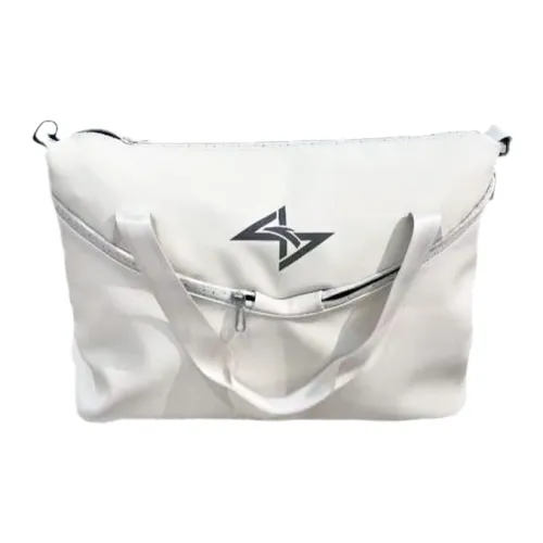ANTA Кожа Сумка через плечо Сумка Обычная Унисекс Папирус Белый